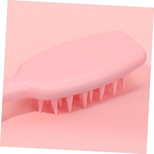 POPETPOP Scalp Massager Shampoo Brush Pink for All Hair Types - Image 5