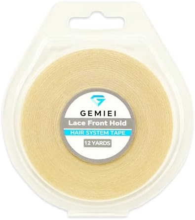 Ultra Hold Hair System Tape Roll 1''×12yds Lace Tape for Glueless Wigs by Unknown