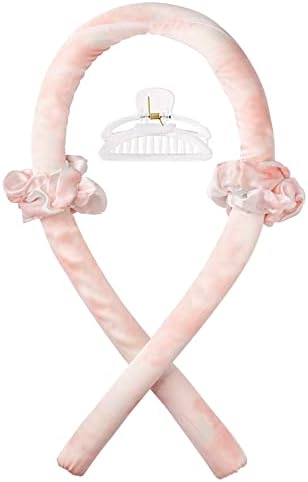 CORATED Heatless Curling Rod Headband, Hair Curlers to Sleep In, No Heat Curl with Hair Clips, Sleeping Curls Silk Ribbon Rollers for Long Hair by CORATED