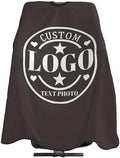 Custom Barber Cape Customized Haircut Capes Logo Text Photo Salon Hairdressing Apron for Home and Barbershop by Custom