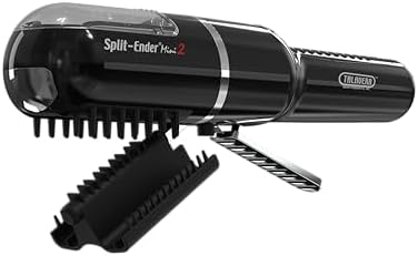 Split-Ender Mini 2 – Original Cordless Split End Hair Trimmer for Dry, Damaged, Brittle, Curly, Frizzy, or Straight Hair – Rechargeable Hair Clipper, Home Styling Tool for Split Ends (Black) - Image 2