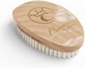 CQP Medium Firm Premium Curved Mixed Boar Bristle Hairbrush (Light Oak) by CrownQualityProducts