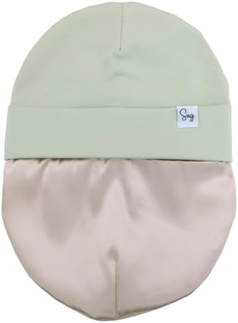 Jersey Beanie Hat for Newborn Baby Boys Girls Silky Satin Lined Hats Bonnet Toddler Infant Little Kids Beanies Caps - Image 7