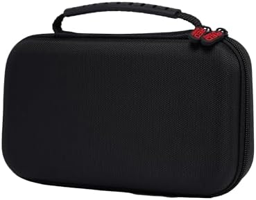 RED by Kiss Men Grooming Portable Organizer BagTravel Pouch (Black) Organize Shaver Trimmer Clipper Hair Comb Convenient Mesh Inner Pocket, Hard Zipper, Handle, Water Resistant Exterior - Image 3