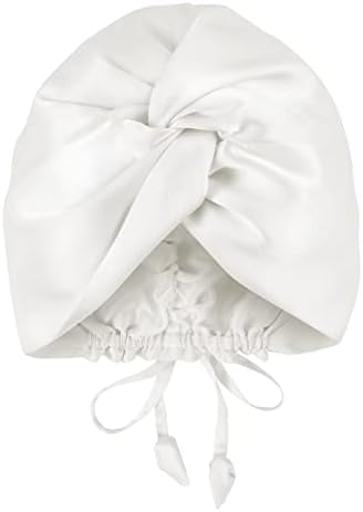 OLESILK Silk Hair Bonnet for Sleeping Women, 100% Mulberry Silk, Anti-Frizz by OLESILK