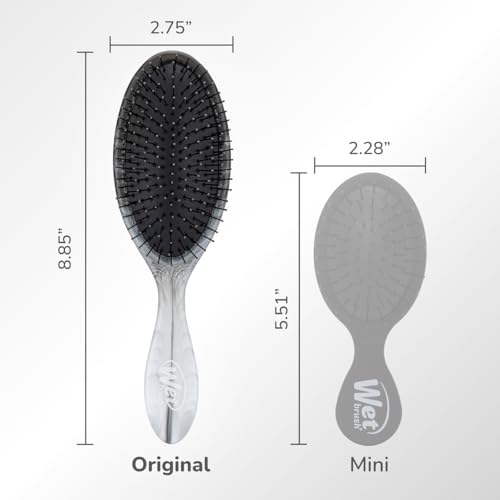 Wet Brush Original Detangler Hair Brush, Black (Watercolor Waves), Ultra-Soft IntelliFlex Bristles, Detangling Bristles Glide Through Tangles (Wet Dry & Damaged Hair), Women & Men - Image 5