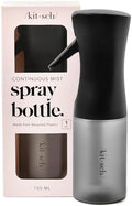 Kitsch Continuous Spray Bottle for Hair – Black, 150ml by Unknown
