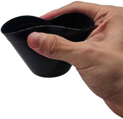 45PCS 2.7" Black Plastic Plant Pots, Mini Nursery Seedling Pot - Image 5