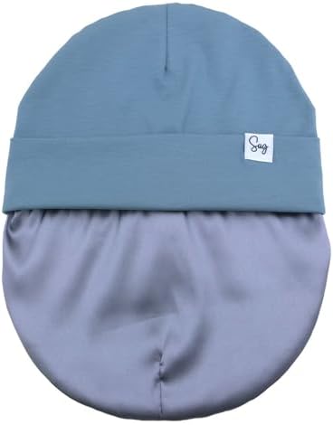 Jersey Beanie Hat for Newborn Baby Boys Girls Silky Satin Lined Hats Bonnet Toddler Infant Little Kids Beanies Caps - Image 7