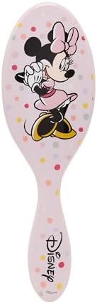 Wet Brush Original Detangling Hair Brush, Hello Disney Minnie Mouse - Ultra-Soft IntelliFlex Bristles - Detangler Brush Glide Through Tangles With Ease For All - For Women, Men, Wet & Dry Hair by WetBrush