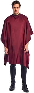 Betty Dain Crinkle Nylon Hair Cutting Cape, 54" x 60", Burgundy by BettyDain
