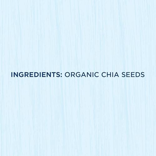 Carrington Farms Organic Whole Chia Seeds 42 oz - USDA Organic, Non-GMO Black Chia Seeds | Plant-Based Omega-3 & Fiber | Vegan Egg Substitute for Baking | Smoothies, Chia Pudding & Overnight Oats - Image 3