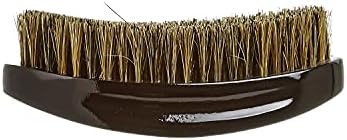 RED by KISS 360 Power Wave X Bow Wow Curved Palm Boar Brush 100% Natural Medium Soft Bristles - Image 3