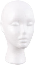 MapofBeauty Wig Display Styling Hat Storage Lightweight DIY Wig Head, White by MapofBeauty