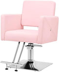 Artist hand Pink Salon Chair for Hair Stylist with Back Cover by Artisthand
