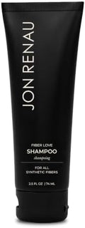 Jon Renau Synthetic Wig Shampoo for Gentle Cleaning, Sulfate Free, 2.5 oz, clear by JonRenau