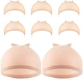 IKOCO Wig Cap, 6Pcs Stretchy Nylon Caps for Women, Beige by Shineforyourbeauty
