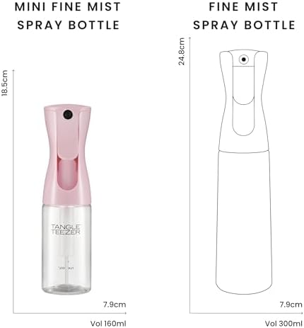 TANGLE TEEZER Travel-Size Fine Mist Spray Bottle, 3 oz, Pink - Image 6