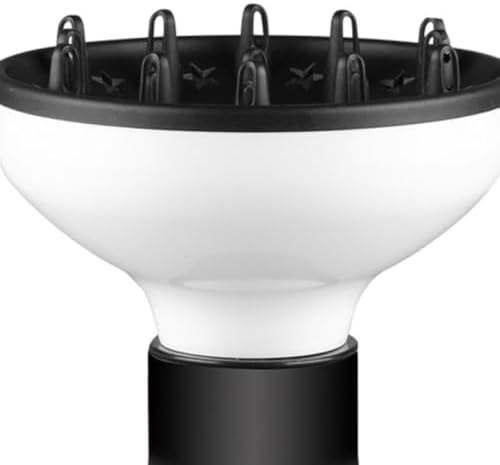 Universal Hair Dryer Diffuser Nozzle for Wavy and Curly Hair Styling by SHERCHPRY
