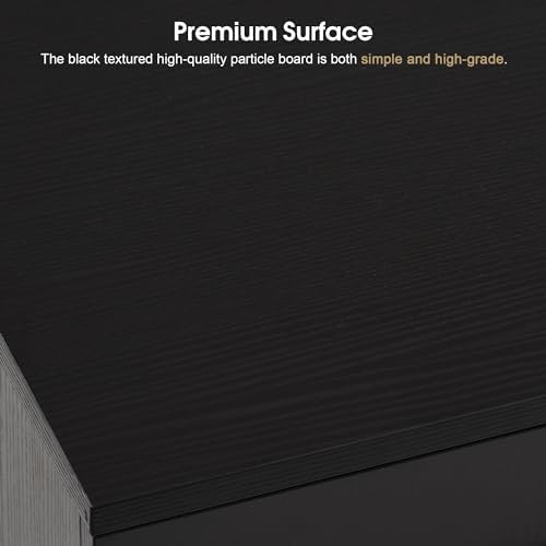 BarberPub Styling Station, Wall Mount Storage Cabinet 3185 (Black) - Image 4
