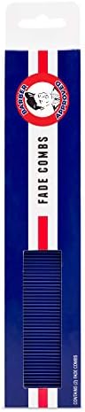JOHNNY B. Get Faded Anti-Static Heat Resistant Professional Hair Combs, 2-Pack Set - Image 2