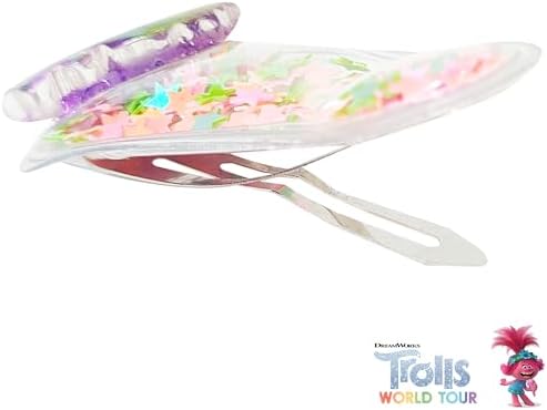 Luv Her Magical Confetti Hair Clips for Kids - 6pc Cute Character Charms Hair Accessories with Favorite Luv Her Characters, Ages 3+ - Image 4