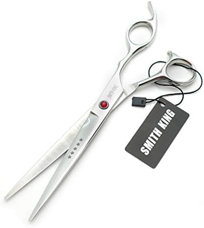 7.0 Inches Professional hair cutting thinning scissors set with razor (Silver) - Image 4