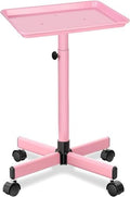 Salon Tray on Wheels,Salon Rolling Tray,Hairstylist Tray,Tattoo Tray-Pink by Niuadage