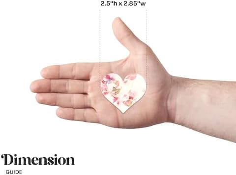 24 Favor Set, Pink Heart Gift Wrap Tags with Wildflower Seeds - Image 2