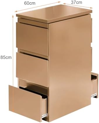Stainless steel Beauty Salon Storage Cabinet, 3 Drawers Barber Salon Station for Hair Stylist, Barber Salon Station Styling Station Equipment, Barber Shop Beauty Spa Tattoo Tool Storage Cabinet - Image 2