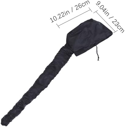 2pcs Portable Hair Dryer Bonnet 190t Black Drying Hoods - Image 2