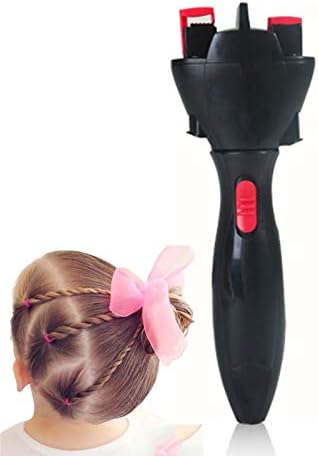 Electronic Hair Rollers, Auto Smart DIY Hair Styling Tools, Electric Quick Twister and Braider Machine, Battery Powered (Not Included) by Splenssy
