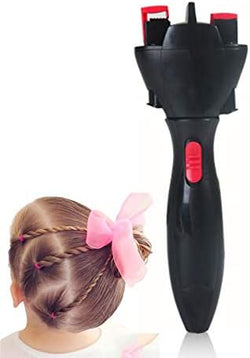 Electronic Hair Rollers, Auto Smart DIY Hair Styling Tools, Electric Quick Twister and Braider Machine, Battery Powered (Not Included) by Splenssy
