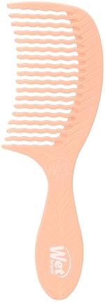 Wet Brush Go Green Coconut Oil Infused Treatment Comb - Wide Tooth Hair Detangler with WaveTooth Design that Gently and Glides Through Tangles - No Split Ends and No Damage by WetBrush