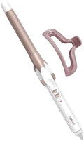 Conair Curling Iron w/Claw Clip, 3/4-in. Width, White/Rose Gold by conair