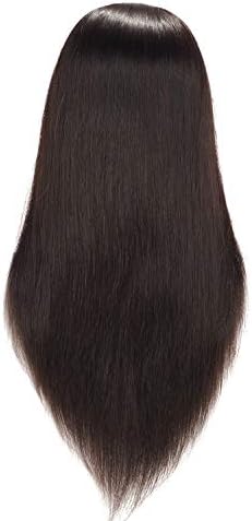 Hairingrid Mannequin Head 20"-22" 100% Human Hair Training Manikin Head - Image 5