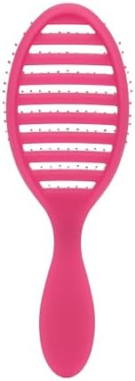 Wet Brush Speed Dry Hair Brush, Pink Frost - Vented Design & Soft HeatFlex Bristles Are Blow Dry Safe - Ergonomic Handle Manages Tangles - Pain-Free Hair Accessories - Image 2