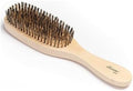 Diane Reinforced Boar Bristle Wave Brush for Men and Barbers – Hard Bristles for Thick to Coarse Hair – Use for Detangling, Smoothing, Wave Styles, Restore Shine and Texture by Diane