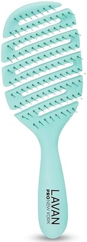 Flex Detangling Hair Brush (Turquoise) - Image 2