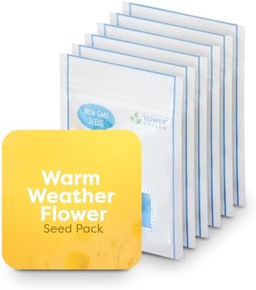 Seed Packs (Warm Flower Seed Pack) by TowerGarden