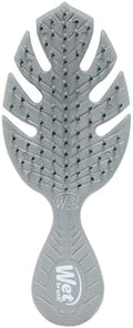 Wet Brush Go Green Mini Detangler, Grey - Detangling Travel Hair Brush - Ultra-Soft IntelliFlex Bristles Glide Through Tangles & Gently Loosens Knots While Minimizing Pain, Split Ends & Breakage by WetBrush