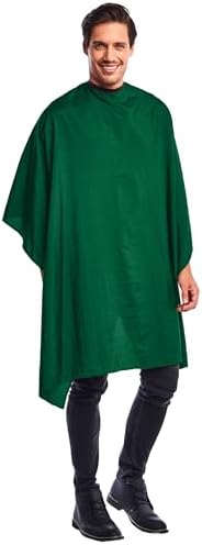 Betty Dain Crinkle Nylon Hair Cutting Cape, 54" x 60", Green by BettyDain