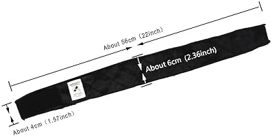 YANTAISIYU 2 Pieces Wig Grip Headband Non-slip Scarf Adjustable Wig Grip Band for Women Wigs (Black) - Image 3