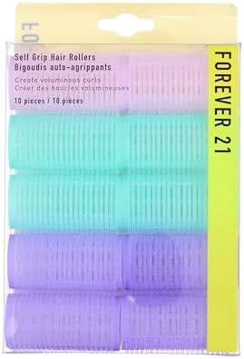 10pc Gentle Grip Hair Roller Set for Salon-Style Voluminous Curls at Home - Image 7