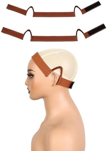 2Pcs Ear Free Elastic Wig Band For Lace Front Melting C Shaped Ear Curve by Unknown