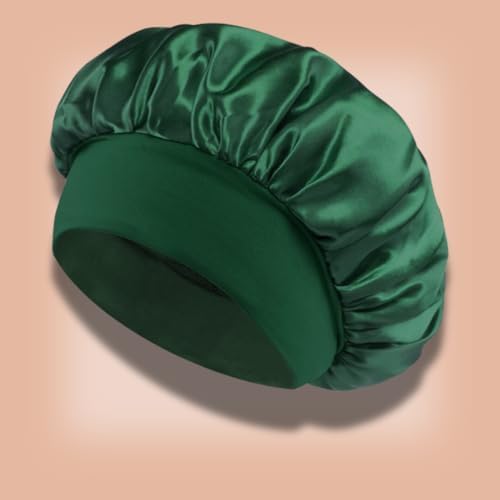 Satin Bonnet – Sleep Bonnet for Women and Men Curly Hair, Braids, and Natural Hairstyles (1pck) - Image 2