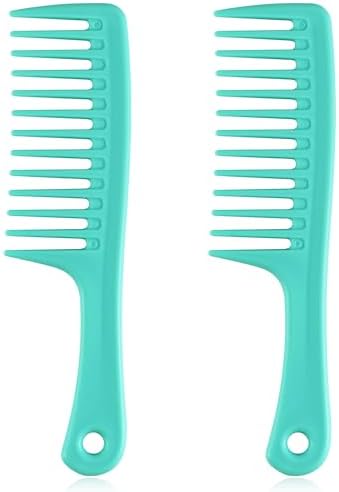 HYOUJIN 2 Pcs Large Wide Tooth Comb Detangling for Curly,Wet,Dry Hair by HYOUJIN