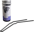 U Shaped Hair Pins for Buns, Bobby Pins for Women, Strong Thick Ballet Bun Hair Pins, Spring Steel Hair Styling Pins for Long Thick Hair, Dance, Updos and Bridal Hair, 24 Count 3 inch, Black by ROCST