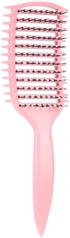 Curl Defining Brush, Vented Curly Hair Brush for Effortlessly Detangling Shaping and Defining Women's Men's Curls on All Wet or Dry Hair Types, Reduces Frizz (Pink) - Image 7