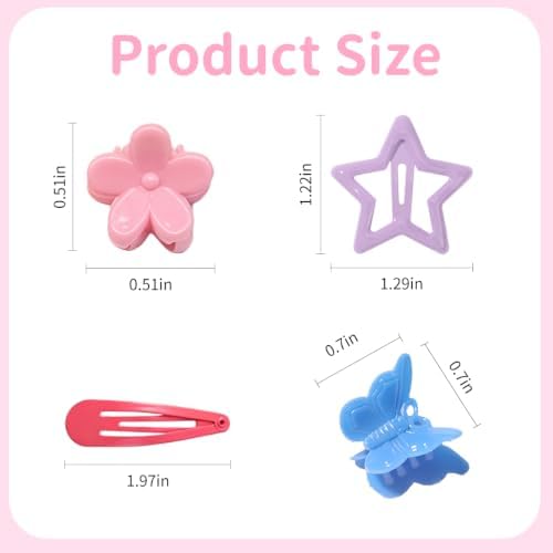 Ooosonlu 876 PCS Girls Elastic Hair Ties Set Hair Elastics for Kids - Image 7